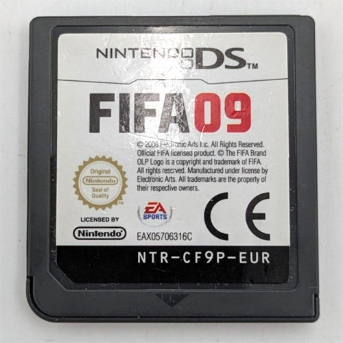 FIFA 09 - Cartridge - Nintendo DS (ENG) (A Grade) (Used)